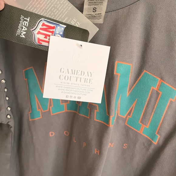 Dolphins Couture Tshirt - Picture 5 of 8